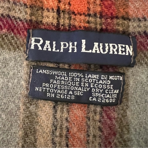 Polo Ralph Lauren Wool Plaid Scarf - Picture 4 of 9